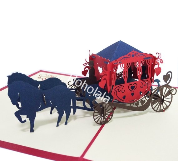 3.1_3d_pop_up_card_princess_carriage_with_horses_greeting_card_engagement_wedding_anniversary_birthday_card_kids_fathers_day_mothers_day_card