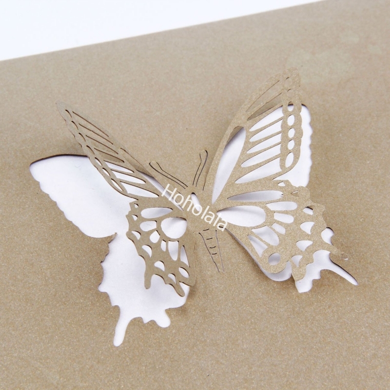 Amazing Butterfly Type B 3D Pop Up Card - ABTB3292