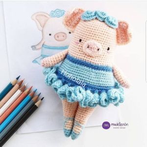 Baby Pink Pig and Flamingo - BPPF3890