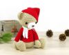 christmas-teddy-with-hat-amigurumi-crochet-toy - ảnh nhỏ  1