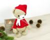 christmas-teddy-with-hat-amigurumi-crochet-toy - ảnh nhỏ 2