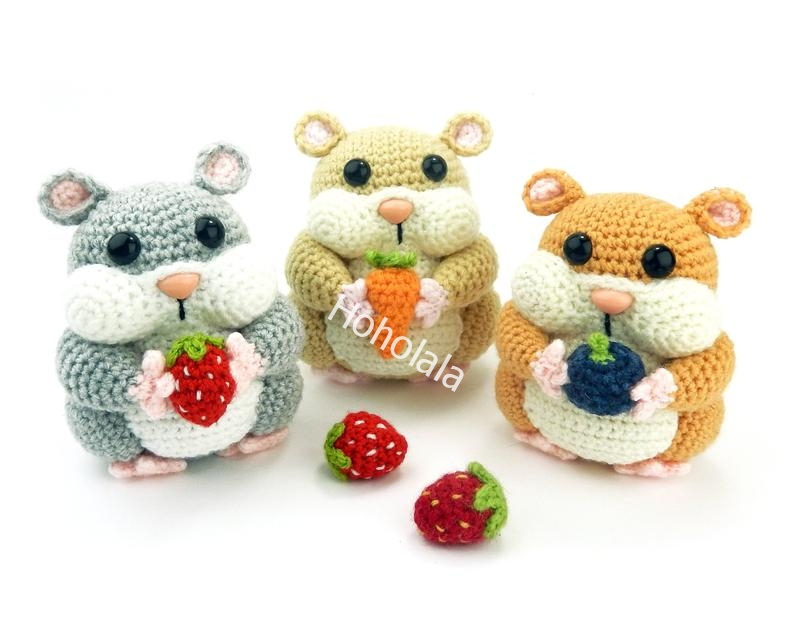 Hamish the Hamster - Amigurumi Crochet Toys