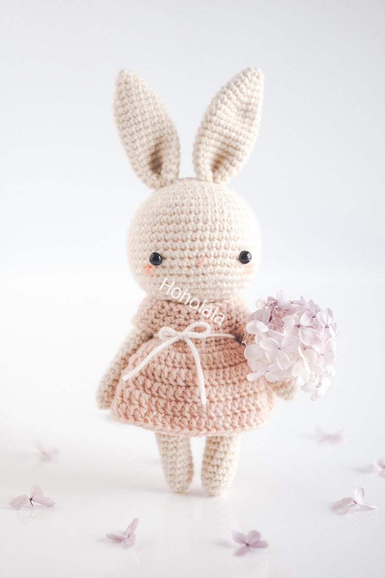 Lovely Cute Bunny for Baby Amigurumi Crochet Toys