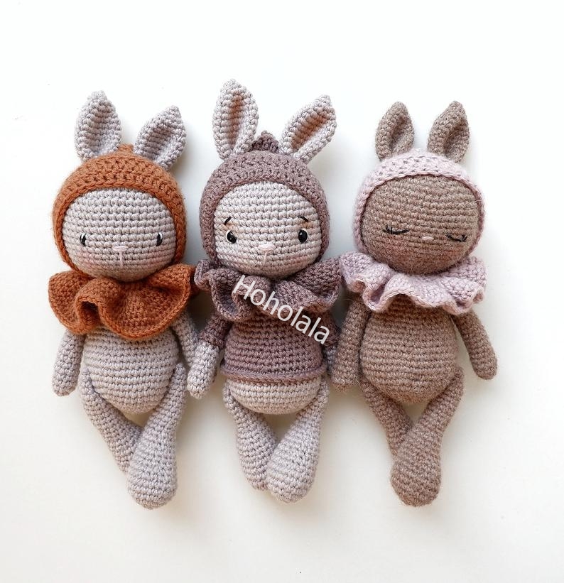 Baby Lovely Bunny Amigurumi Crochet Toy