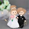 meaningful-wedding-gift-pretty-bride-handmade-crochet-doll-mwgpb001 - ảnh nhỏ  1