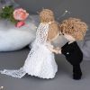 meaningful-wedding-gift-pretty-bride-handmade-crochet-doll-mwgpb001 - ảnh nhỏ 6