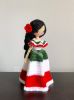 hula-mexico-girl-doll-crochet-toy-for-kid-100-cotton-hmgdk001 - ảnh nhỏ 4