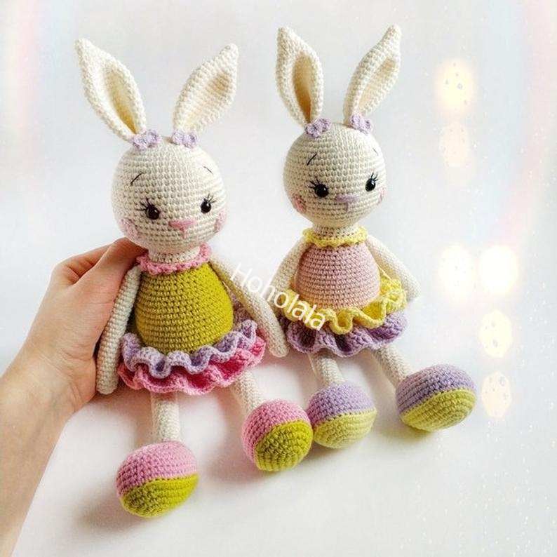 Colorful Baby Cute Bunny Dolls_CBCBD00344
