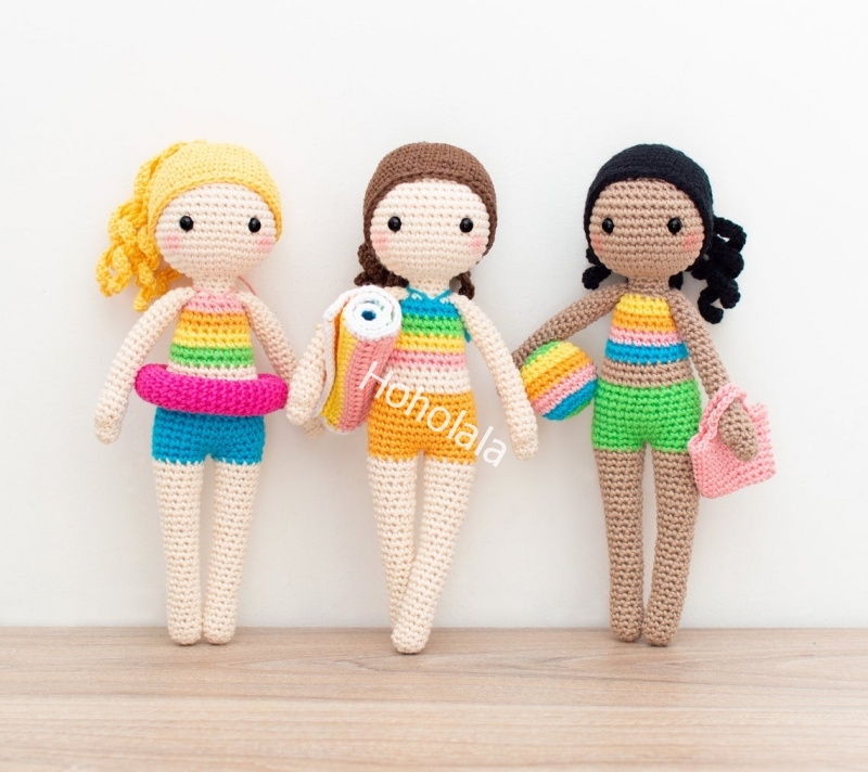 Summer Dolls Crochet Toys _SM0001