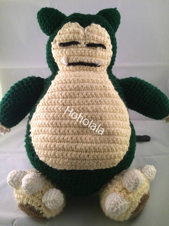 Crochet Snorlax Plush - CSPHC107