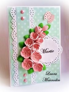 Quilling card - J0001